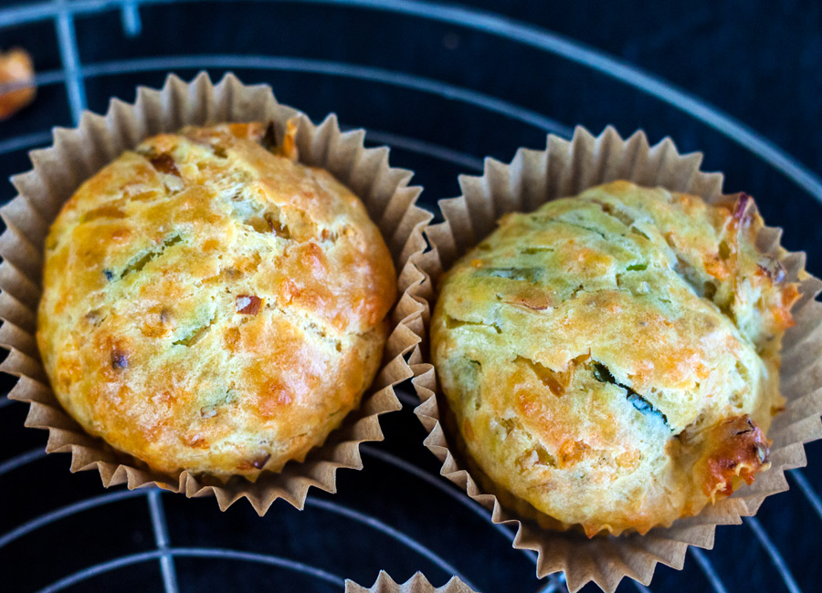 savory muffins snack