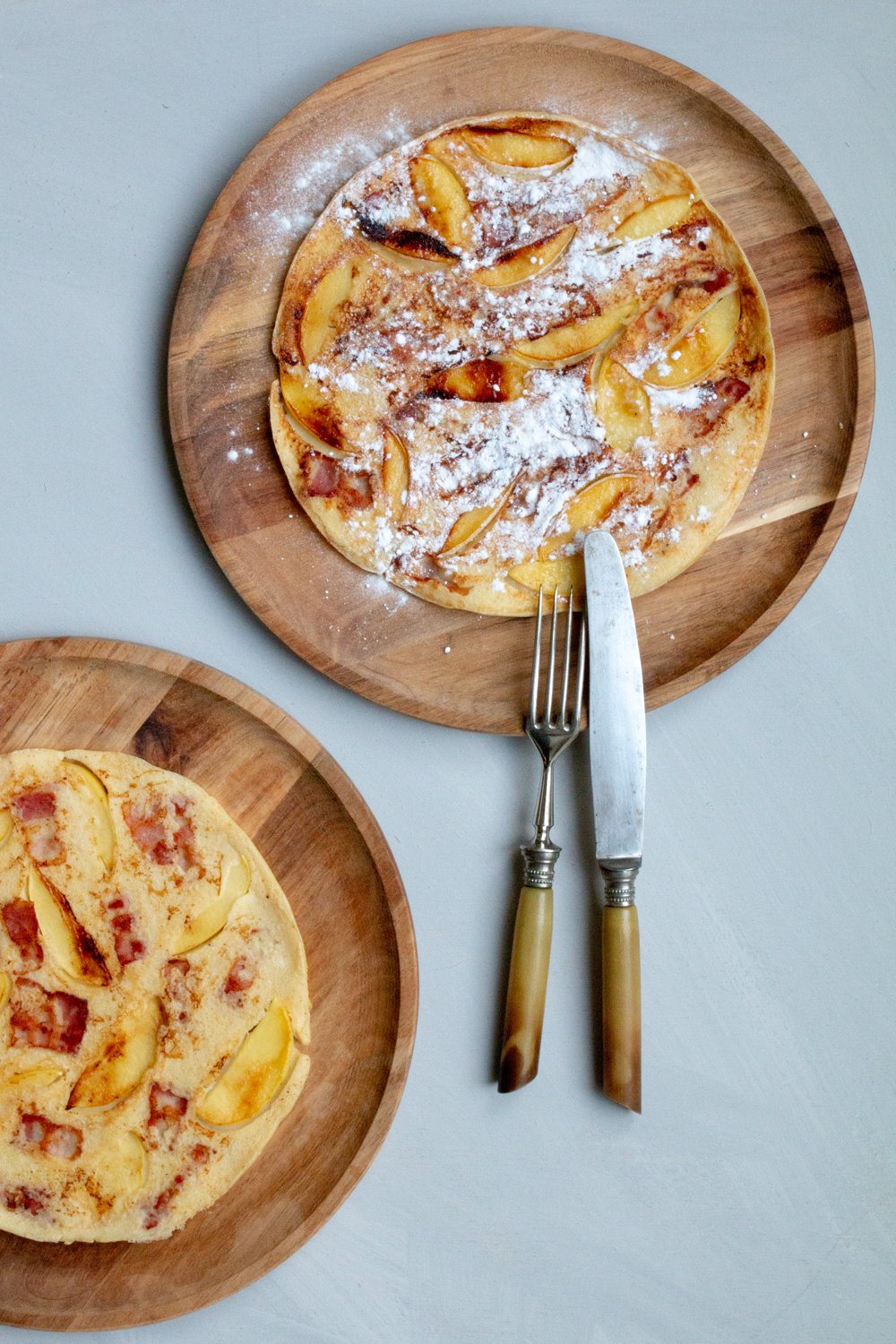 Rezept Apfel-Speck-Pfannkuchen aus Holland